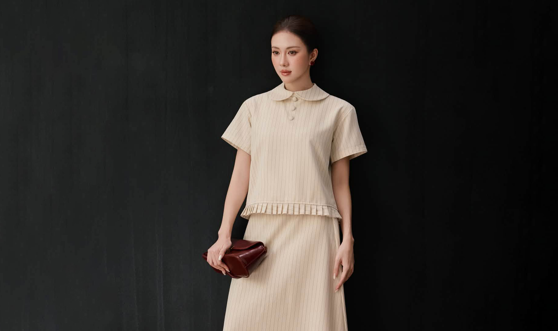 Áo, váy giấu dáng dành cho nàng công sở