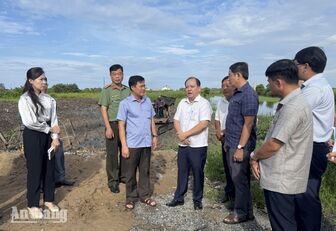 An Minh mới giải ngân 25,57% vốn đầu tư công