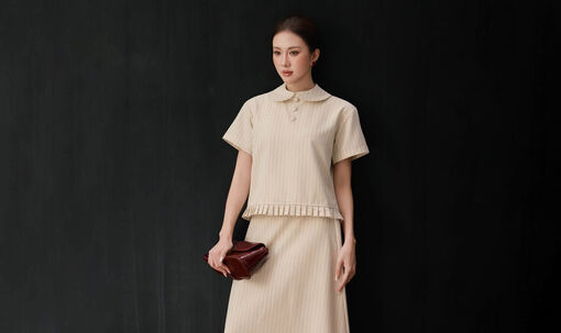 Áo, váy giấu dáng dành cho nàng công sở
