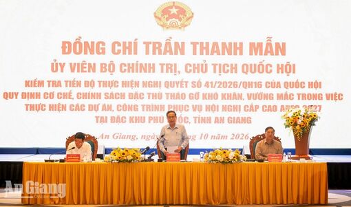 Chủ tịch Quốc hội Trần Thanh Mẫn: Công trình APEC 2027 phải bảo đảm “3 không”