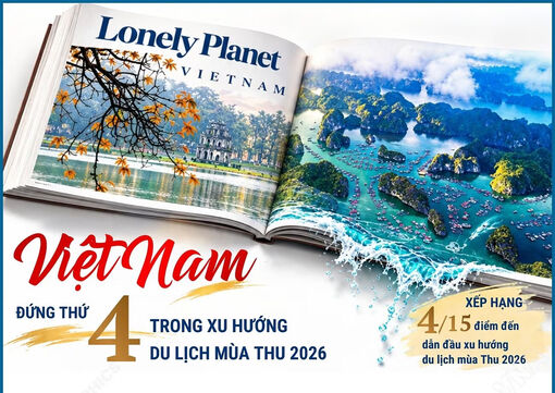 Việt Nam đứng thứ 4 trong xu hướng du lịch mùa Thu 2026