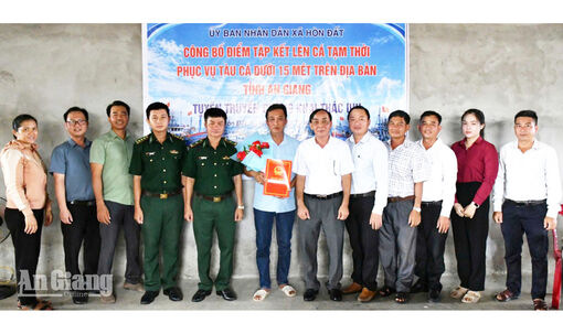 Xã Hòn Đất công bố điểm tập kết lên cá 366 tấn/năm