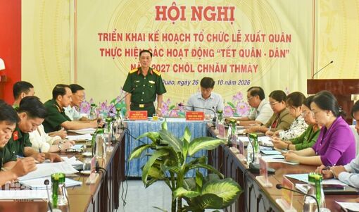 An Giang xuất quân Tết Quân - Dân 2027 Chôl Chnăm Thmây ngày 13/11