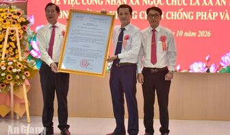 Ngọc Chúc được công nhận xã an toàn khu