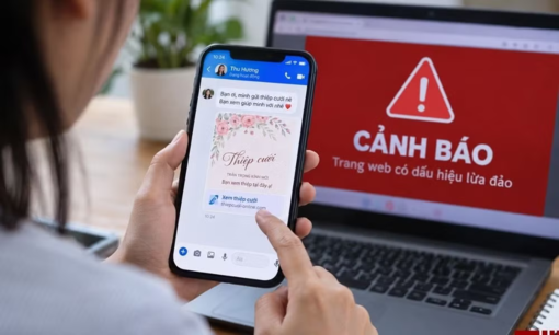 Đánh cắp thông tin từ thiệp cưới điện tử