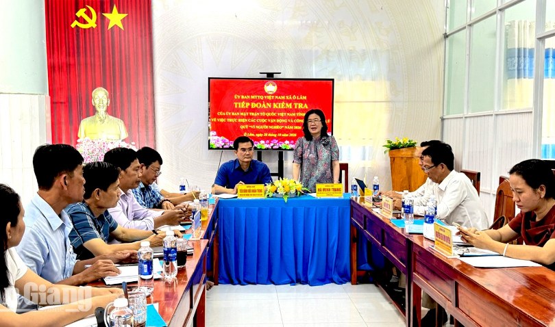 Ô Lâm tiếp nhận trên 6,5 tỷ đồng phục vụ an sinh xã hội