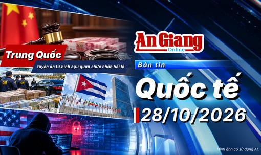 [Video] Bản tin quốc tế 28/10: Trung Quốc tuyên án tử hình cựu quan chức; Thái Lan thu giữ hơn 1 tỷ USD tài sản rửa tiền