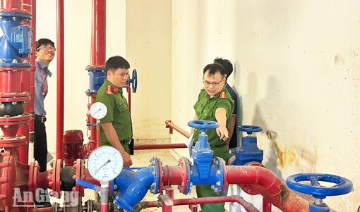An Giang: 34/44 công trình phòng cháy, chữa cháy đã cập nhật thông tin vào cơ sở dữ liệu