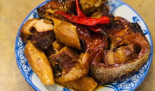 Cá quả kho củ niễng: Món ngon thơm béo của mùa thu miền Bắc