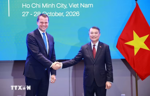 Thủ tướng Lê Minh Hưng tiếp Giám đốc điều hành Diễn đàn Kinh tế Thế giới
