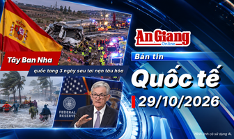 [Video] Thế giới ngày 29/10: Tai nạn tàu hỏa thảm khốc ở Tây Ban Nha; Bão Arnab khiến nhiều người thiệt mạng; Mỹ và Iran tìm cách nối lại đàm phán