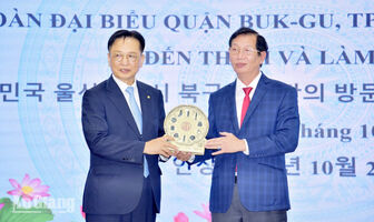 An Giang đề xuất 5 định hướng hợp tác trọng tâm với quận Buk-gu (Hàn Quốc)