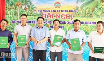 Châu Thành lập câu lạc bộ kết nối 30 nông dân sản xuất, kinh doanh giỏi
