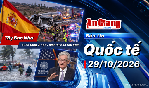 [Video] Thế giới ngày 29/10: Tai nạn tàu hỏa thảm khốc ở Tây Ban Nha; Bão Arnab khiến nhiều người thiệt mạng; Mỹ và Iran tìm cách nối lại đàm phán