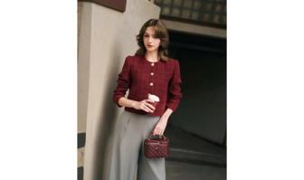 Ghi dấu ấn thanh lịch ngày thu với trang phục dạ tweed