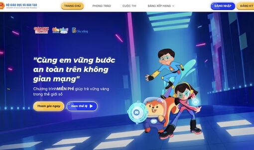 Phát động Cuộc thi "Công dân số - Trí tuệ Việt" cho học sinh toàn quốc