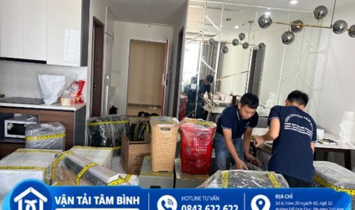 Vận chuyển Tâm Bình - Giải pháp chuyển nhà trọn gói tại Hà Nội
